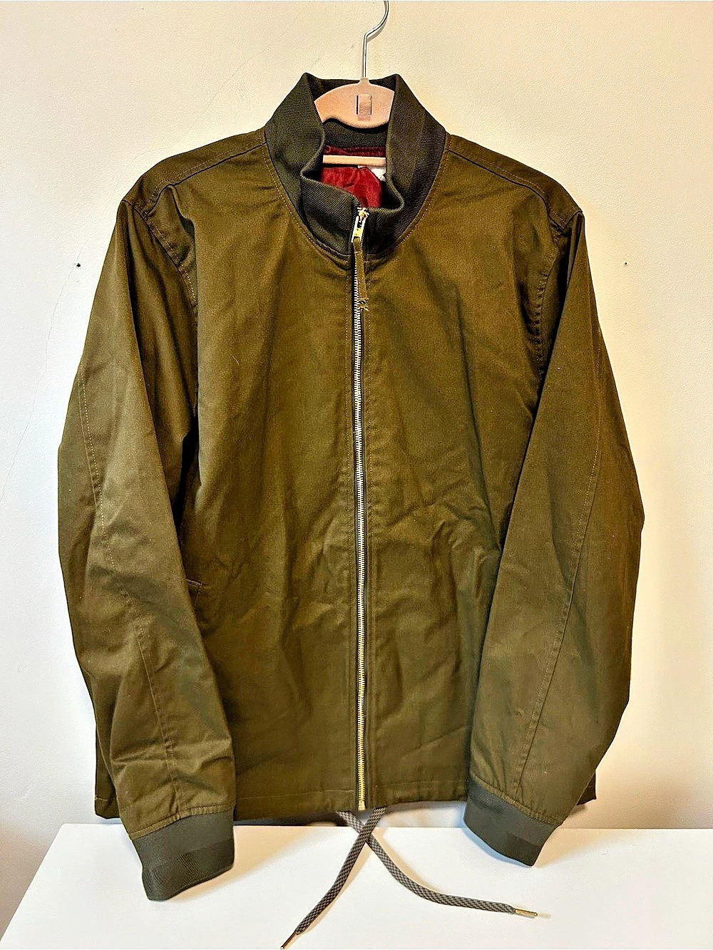 Five Four LA Zayne Olive Lightweight Jacket Size Large NWT